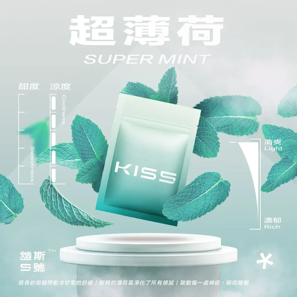 Kis5煙彈超薄荷口味